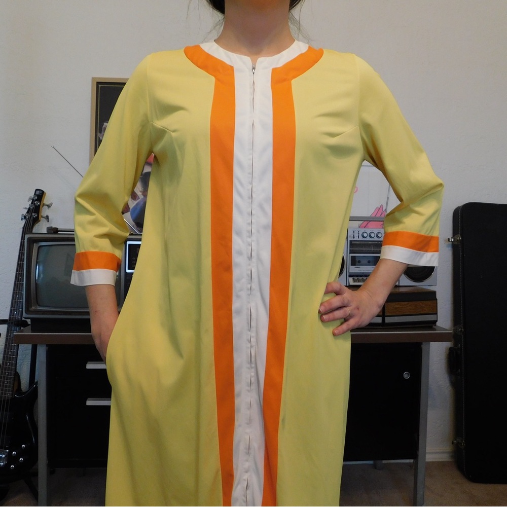 JCPenney Yellow Loungewear Top